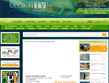 Tablet Screenshot of conchtv.com